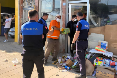 Gemlik’te sağlıksız gıda deposuna zabıta baskını