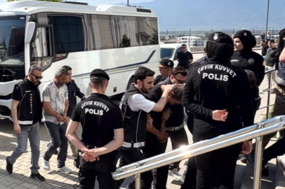 Bursa’da hava destekli uyuşturucu operasyonu: 17 tutuklama