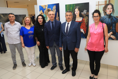 BUÜ'de geleceğin sanatçıları mezuniyet sergisinde buluştu