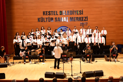 Kestel Türk Halk Müziği Korosu’ndan unutulmaz konser
