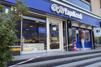 Yapı Kredi Bankası şubesine silahlı saldırı