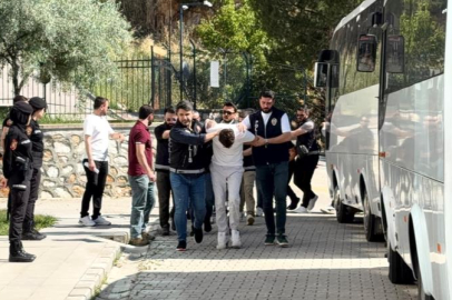Bursa'da 29 şüpheli adliyeye getirildi