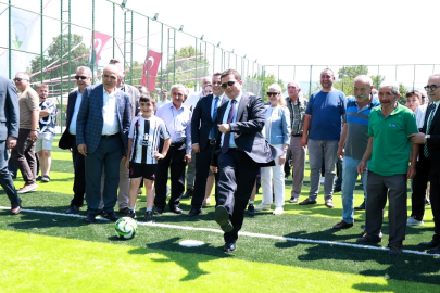Başkan Aydın Osmangazi’yi spor tesisleriyle donatıyor