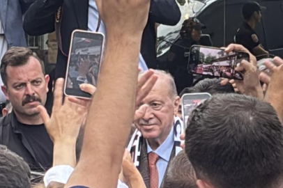 Cumhurbaşkanı Erdoğan, Edirne'de vatandaşlarla sohbet etti
