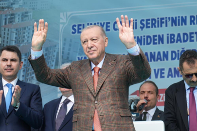 Erdoğan, Selimiye'nin yeniden ibadete açılışında konuştu
