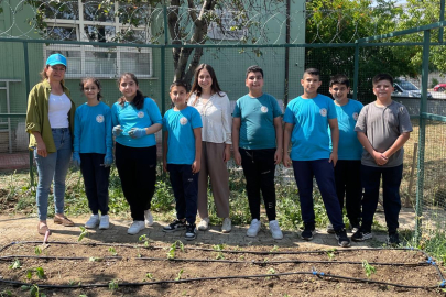 Nilüferli öğrenciler kendi bitkilerini yetiştirecek