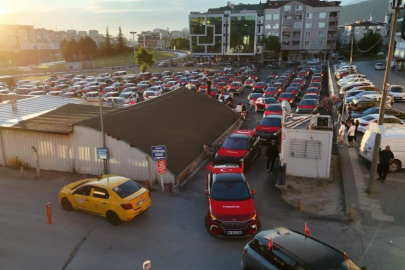 Bursa'da A Milli Takım coşkusu sokaklara taştı