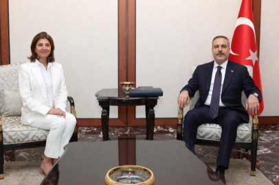 Bakan Fidan, Holguin ile görüştü