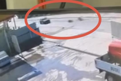 Bursa'da motosiklet sürücüsü ölümden döndü