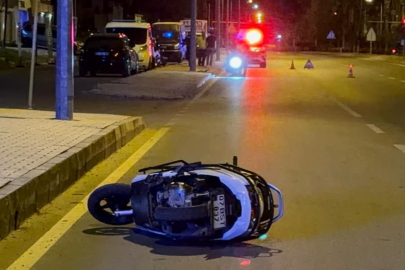 Motosiklet kazasında 1 ölü, 1 ağır yaralı