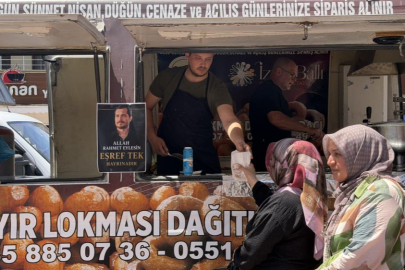 Bursa'da 'Eşref Tek' için lokma döktürdüler