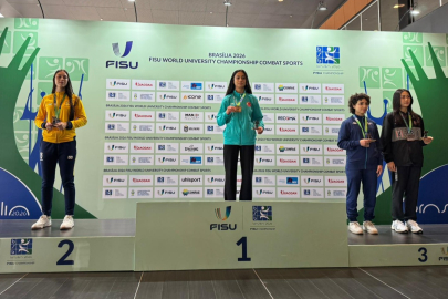BUÜ’lü milli sporcudan uluslararası başarı