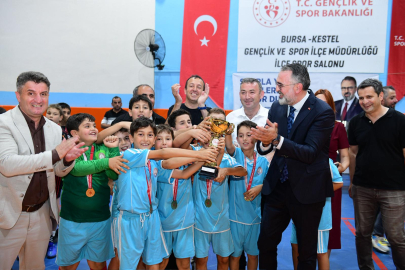 Kestel'den genç sporculara çifte destek