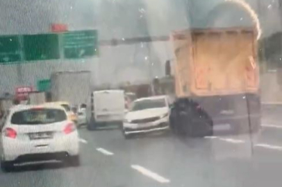 Kuzey Marmara Otoyolu’nda korku dolu anlar