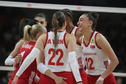 A Milli Kadın Voleybol Takımı, Belçika’yı 3-0 mağlup etti