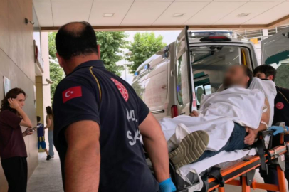 Bursa'da kayınbirader dehşeti: Hastaneye kaldırıldı