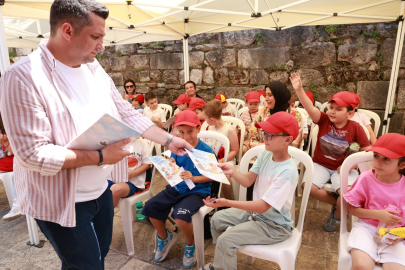 Çocuklar Bursa’nın tarihini Osmangazi’de öğreniyor