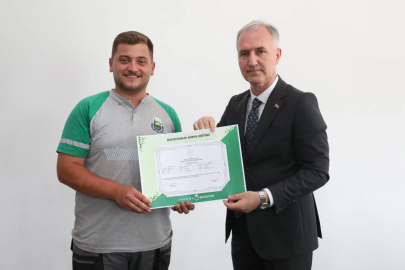 İnegöl'de sertifika heyecanı