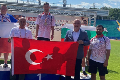 Milli sporcu dünya şampiyonu oldu