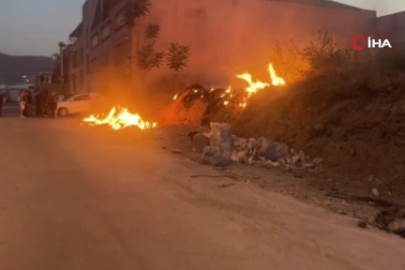 Bursa'da Yangın Paniği! Otomobil Son Anda Kurtarıldı