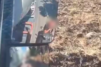 Madde kullanarak motosiklet sürdü