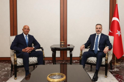 Bakan Fidan, Barrack’ı kabul etti