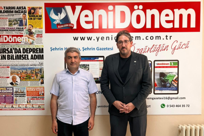 İHH Bursa’dan YeniDönem’e ziyaret