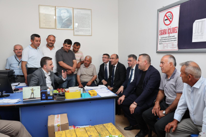 Başkan Vekili Biba, Orhaneli'de yatırımları ele aldı