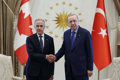 Cumhurbaşkanı Erdoğan, Mark Carney’i kabul etti