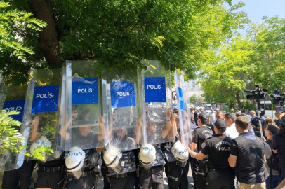 NATO karşıtı eylem yapan gruba gözaltı