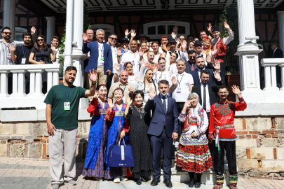 Altın Karagöz ekiplerinden Başkan Vekili Biba'ya ziyaret