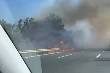 Kestel korkutan yangın: Ekipler Alarmda