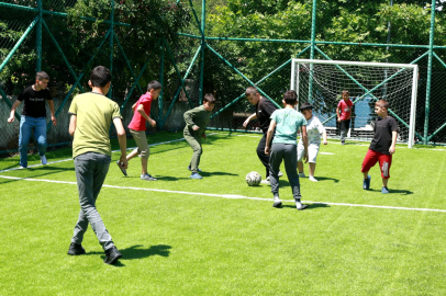 Başkan Aydın çocukların hayalini gerçeğe dönüştürdü