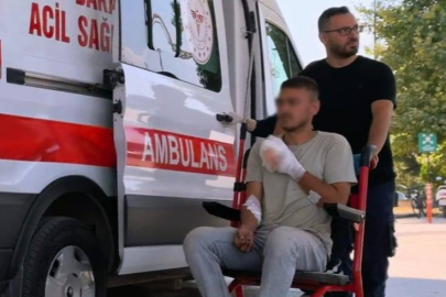 Bursa'da iş kazası parmaklarından etti