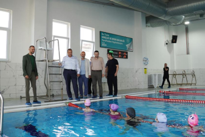 İznik'te Yaz Yüzme Kursları 506 öğrenciyle başladı