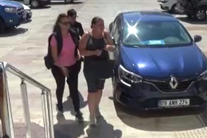 Polislere küfreden kadın, adliyeye sakin girdi