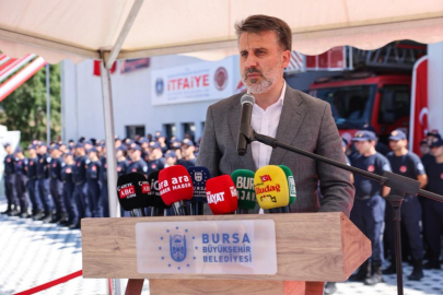 Büyükorhan'a tam donanımlı itfaiye binası