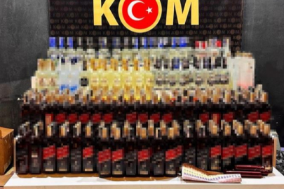 Bursa'da sahte içki baskını...