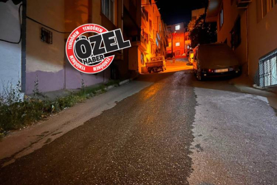 Bursa'da kazaya davetiye çıkartan sokak