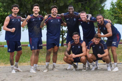 Trabzonspor kumda çalıştı
