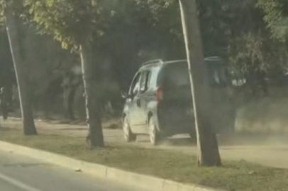 Bursa'da yayaların canını hiçe saydı