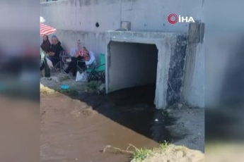 Bursa'da skandal görüntüler