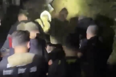 Bursa'da yamaca düşen kişiyi, itfaiye kurtardı