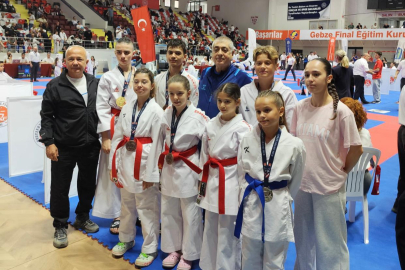 Gemlik Belediyespor Karate Takımı madalyaları topladı