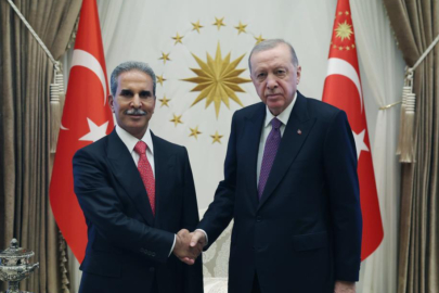 Cumhurbaşkanı Erdoğan, Başkan Zeydan’ı kabul etti