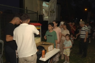 Osmangazi’de yazlık sinema, çocukları buluşturdu