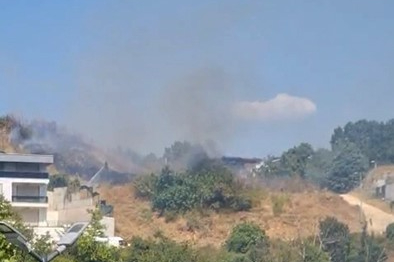Bursa'daki otluk alanda çıkan yangın söndürüldü