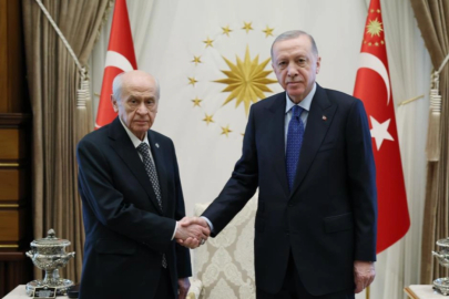 Cumhurbaşkanı Erdoğan, MHP Lideri Bahçeli ile görüştü