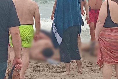 Boğulma tehlikesi geçiren 10 kişi kurtarıldı