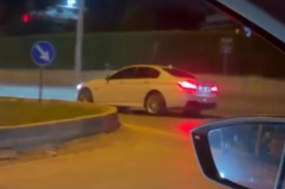 Bursa’da drift atan sürücüye ceza yağdı